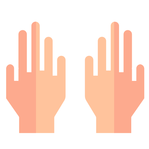 dwie ręce Generic color fill ikona