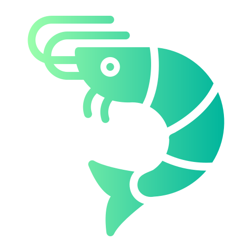 Shrimp Generic gradient fill icon