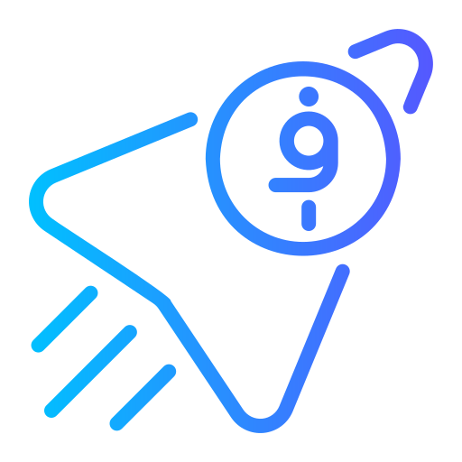 Afghani Generic gradient outline icon