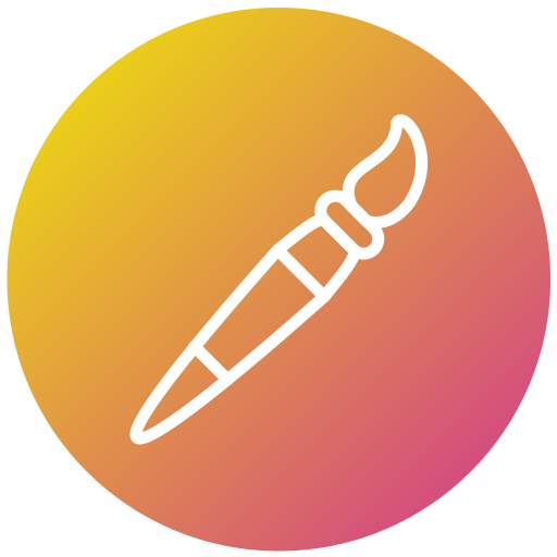 pinsel Generic gradient outline icon