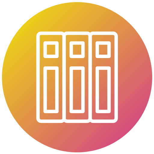 아카이브 Generic gradient outline icon