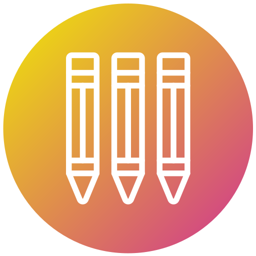 ołówki Generic gradient outline ikona