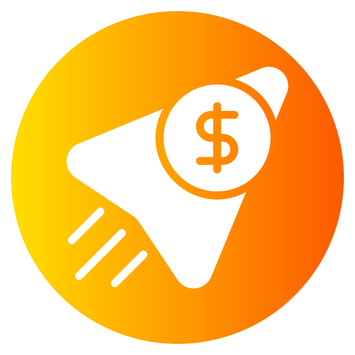 Send money Generic gradient fill icon