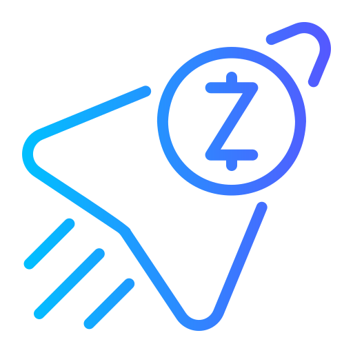 zcash Generic gradient outline иконка