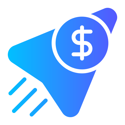 Send money Generic gradient fill icon