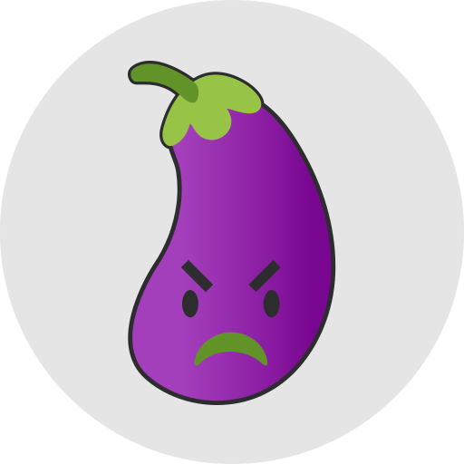 Angry Generic gradient lineal-color icon
