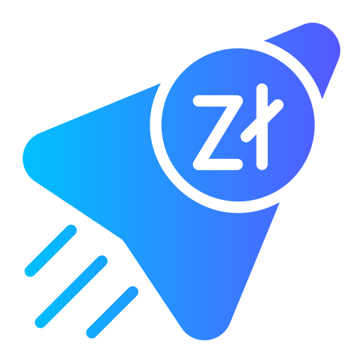 Zloty Generic gradient fill icon
