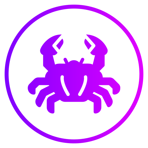 Crab Generic gradient fill icon