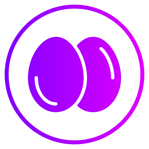 Яйцо Generic gradient fill иконка