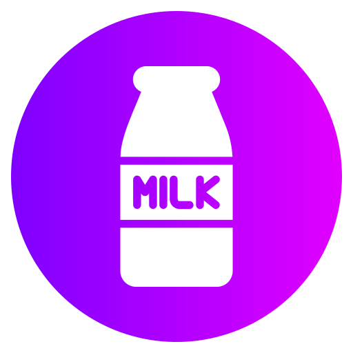 mleko Generic gradient fill ikona