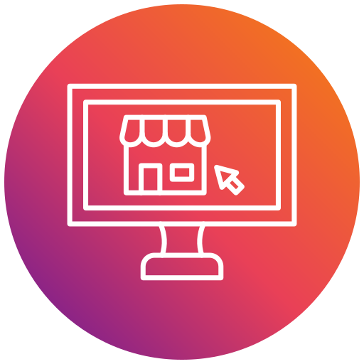 online shop Generic gradient fill icon