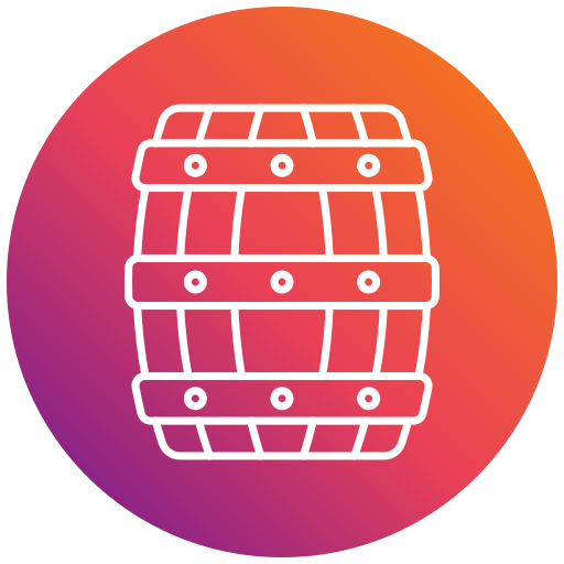 Barrel Generic gradient fill icon