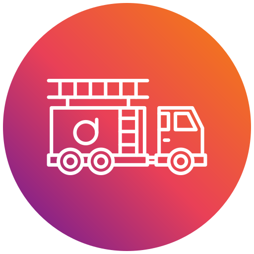 消防車 Generic gradient fill icon