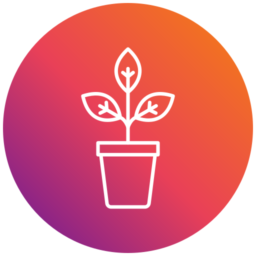 planta Generic gradient fill icono