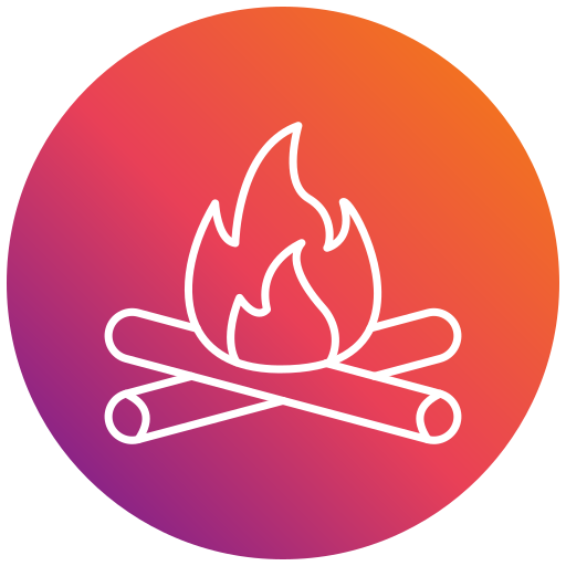 lagerfeuer Generic gradient fill icon
