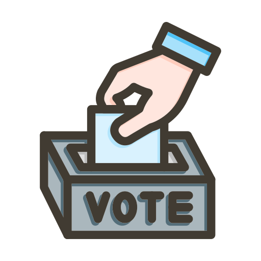 Elections Generic color lineal-color icon