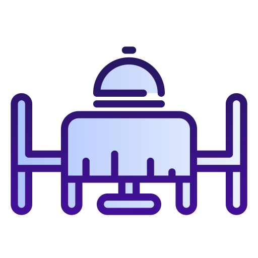 eettafel Generic gradient lineal-color icoon