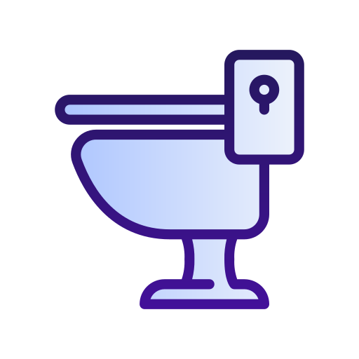 Toilet Generic gradient lineal-color icon