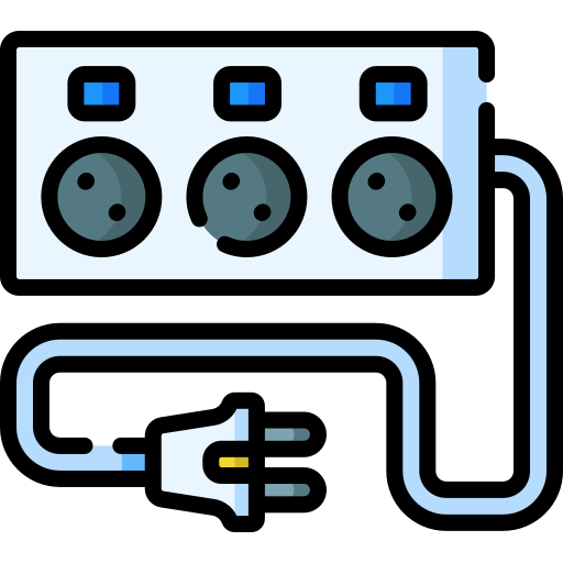 Extension cord Special Lineal color icon
