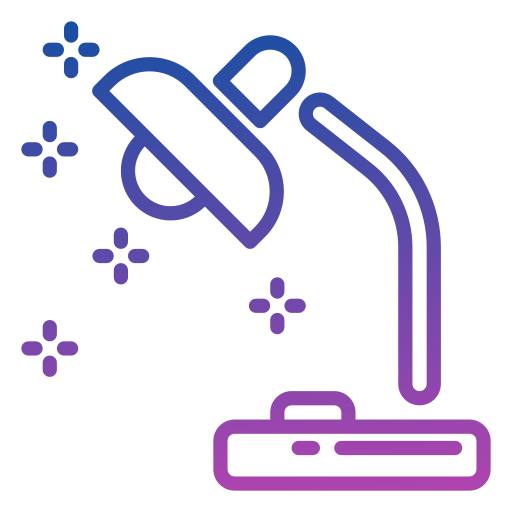 Desk lamp Generic gradient outline icon