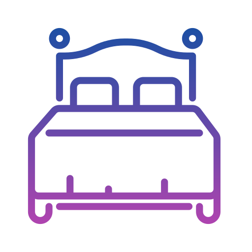 cama Generic gradient outline icono