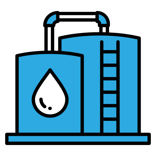 refinería de petróleo Generic color lineal-color icono
