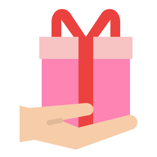 Give a gift Generic color fill icon