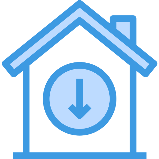 집 itim2101 Blue icon