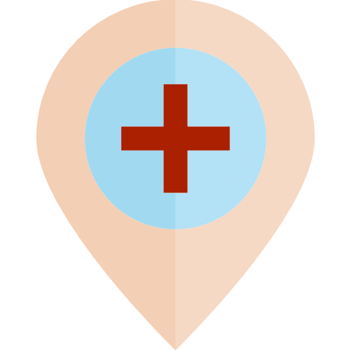 Location srip Flat icon