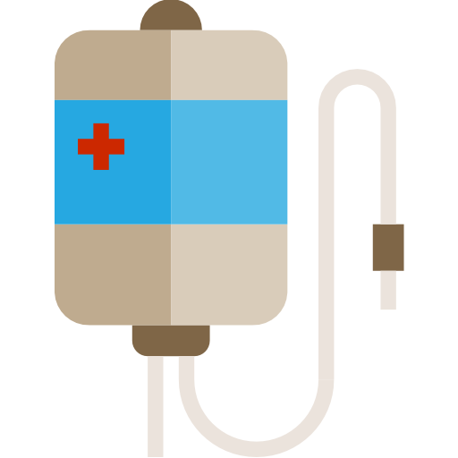 Transfusion srip Flat icon