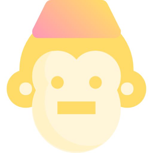 원숭이 Fatima Yellow icon