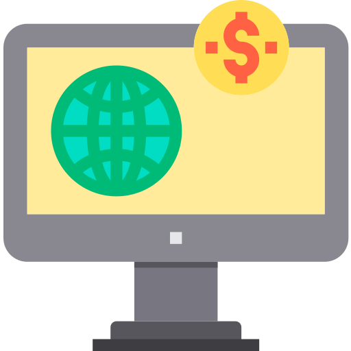 Online banking itim2101 Flat icon
