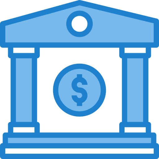 은행 itim2101 Blue icon