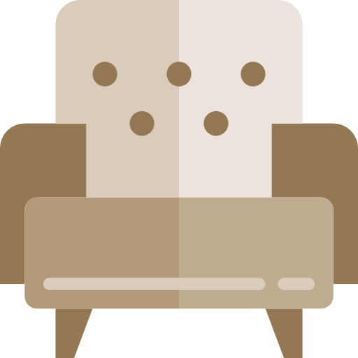 sillón srip Flat icono