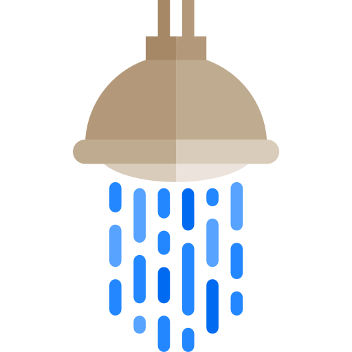 prysznic srip Flat ikona
