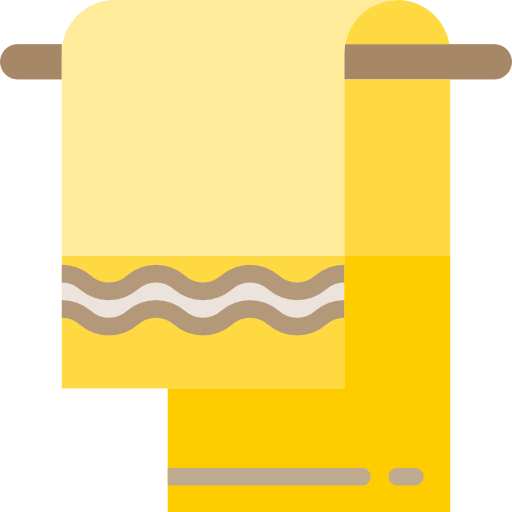 toalla srip Flat icono