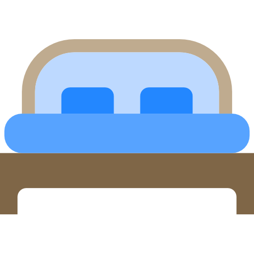 ベッド srip Flat icon