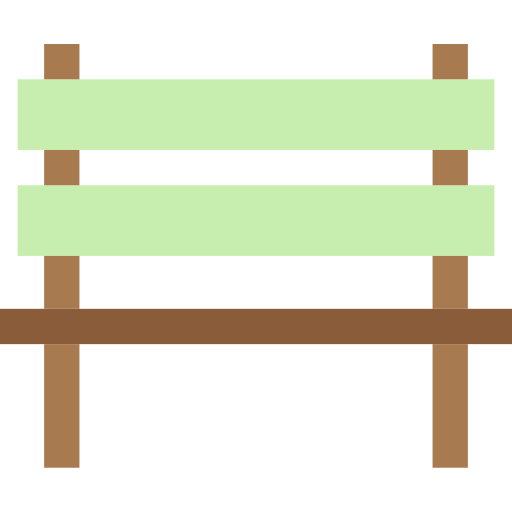 Bench srip Flat icon
