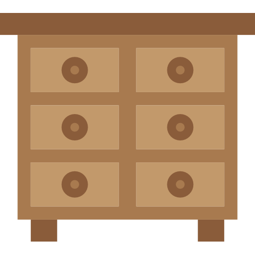 Cabinet srip Flat icon