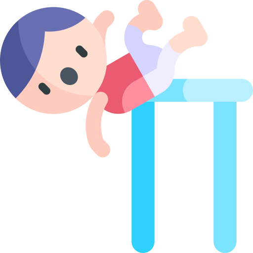 salto alto Kawaii Flat icono