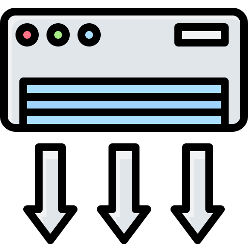 Air conditioning Generic color lineal-color icon