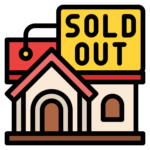 Sold out Generic color lineal-color icon