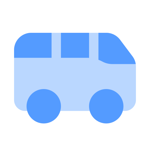 Bus Generic color fill icon