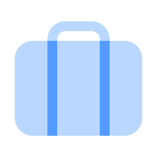 Suitcase Generic color fill icon