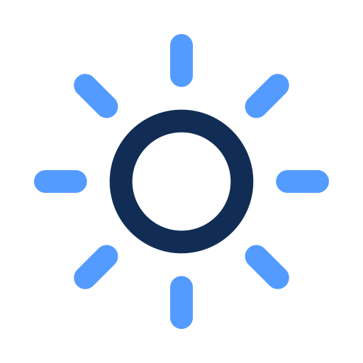 słońce Generic color outline ikona