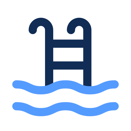 Swimming pool Generic color outline icon