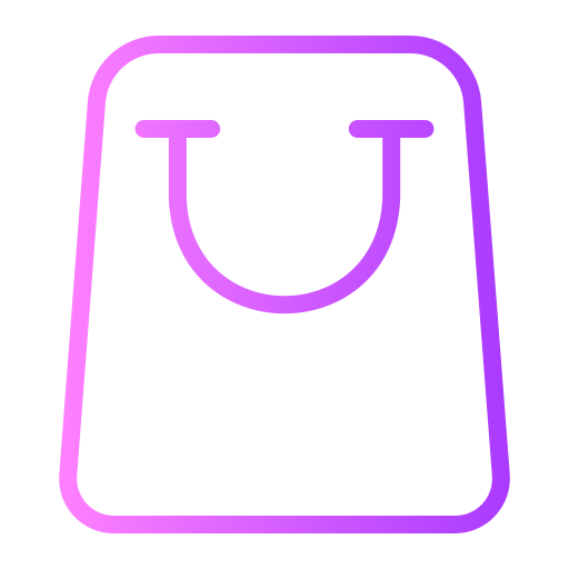winkelen Generic gradient outline icoon