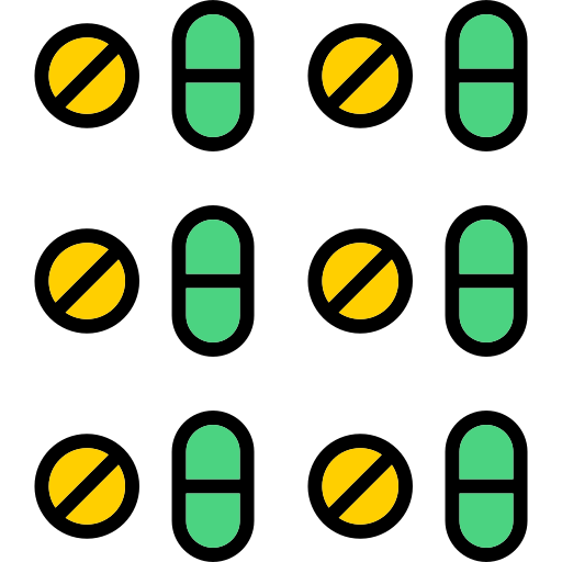 pillole Generic color lineal-color icona