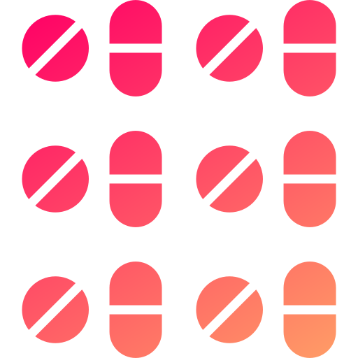 pilules Generic gradient fill Icône
