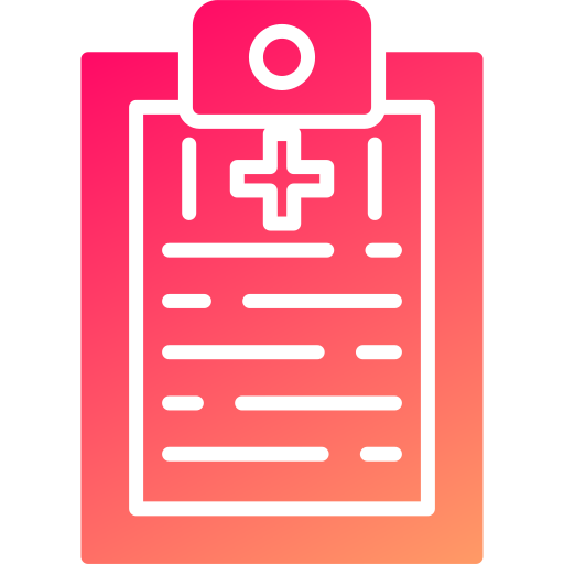 medische geschiedenis Generic gradient fill icoon